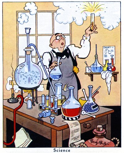 Scienza, 1936 da René Bull